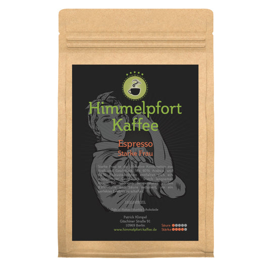 Espresso Starke Frau